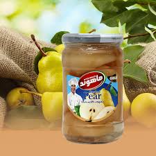 تصویر 2 از قیمت کمپوت گلابی شیشه ای 680 گرمی ماهوند + قیمت استثنایی